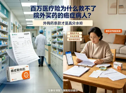百万医疗险为什么救不了“院外买药”的癌症病人(图1)